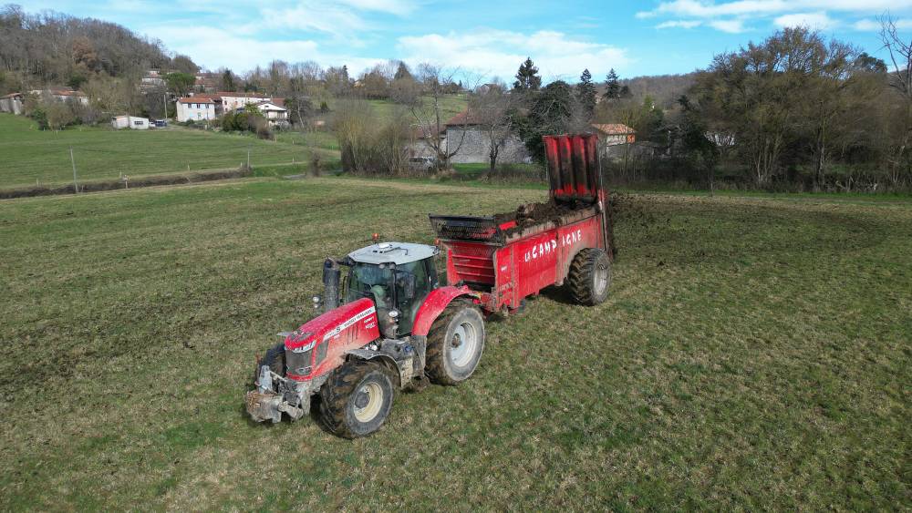 Epandages FUMIER tracteur