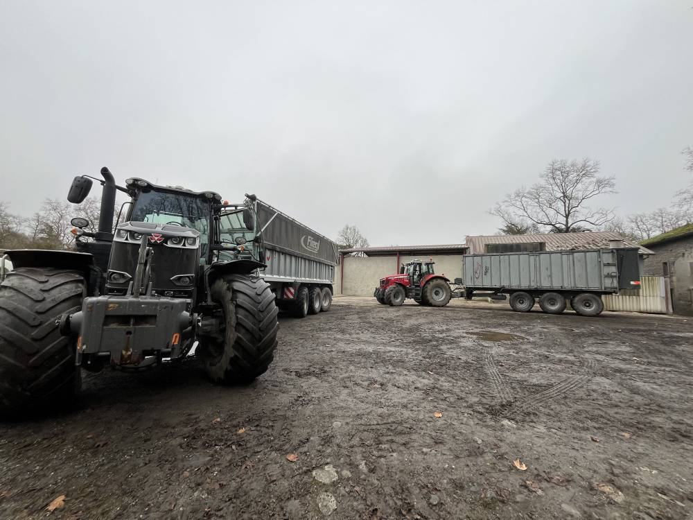 TRANSPORT tracteur agricole